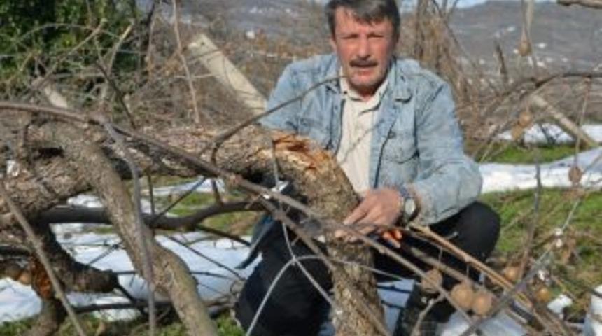 Kar Eriyince Hasar Ortaya &Ccedil;ıktı