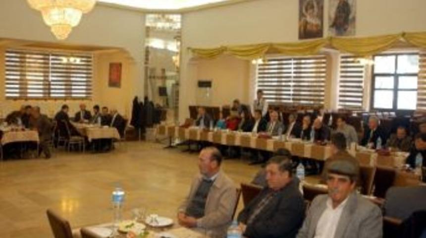 Harmandar Muhtarlar İle Buluştu