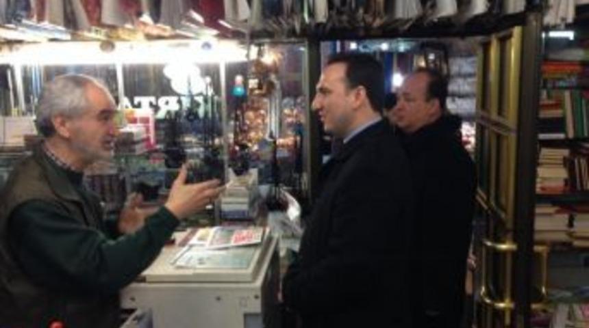 Sp Edirne Belediye Başkan Adayı Tekin, Esnafın Nabzını Yokladı