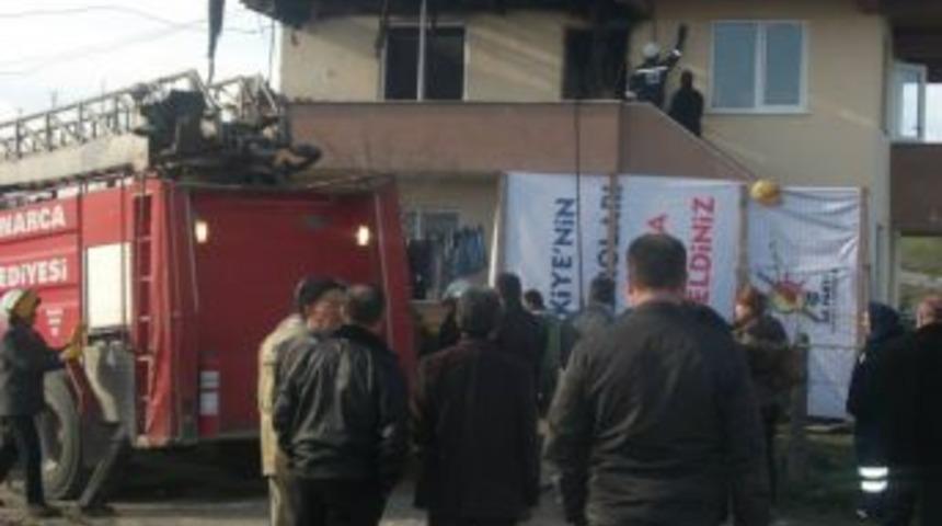 Yangına Uykuda Yakalanan 4 Yaşındaki &Ccedil;ocuk &Ouml;ld&uuml;