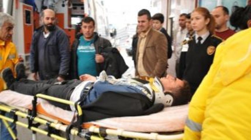 Yaralı İş&ccedil;iler Alanya Devlet Hastanesi'nde