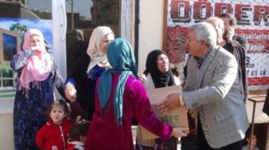 Mardinli İş Adamları, Suriyelilere Yardımda Bulundu