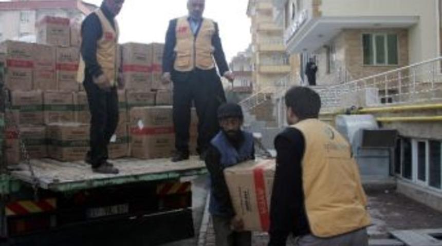 Anadolu Platformu'nun Yardımları Suriye'ye G&ouml;nderildi