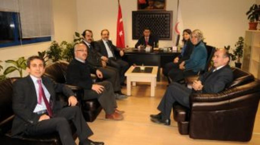 Başkan Şahin: Sağlık &Ccedil;alışmalarına Destek Vermeye Hazırız