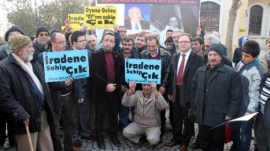 Konya&rsquo;da &ldquo;iradene Sahip &Ccedil;ık&rdquo; Eylemi
