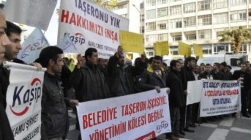 Taşeron İş&ccedil;ilerin Sendika İsteği