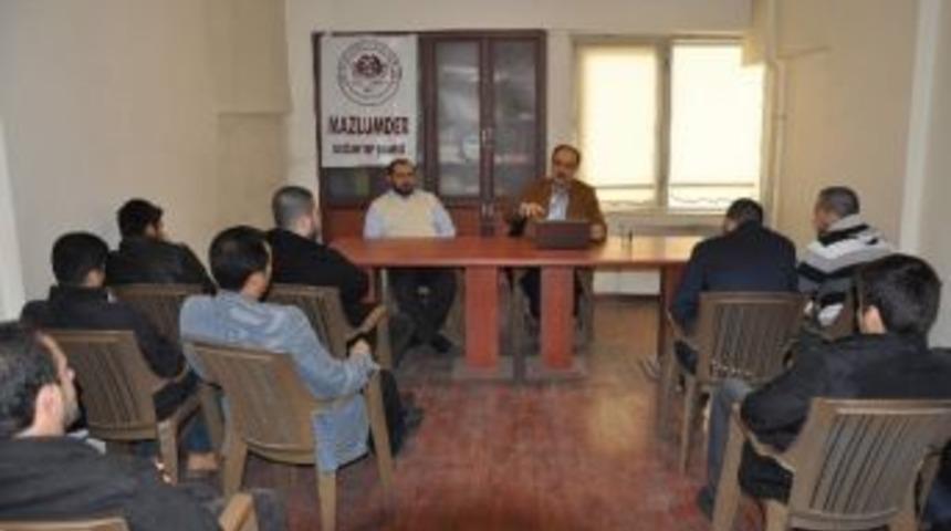 Mazlumder İnsan Hakları Okulu Katılımcılarına Sertifika Verdi