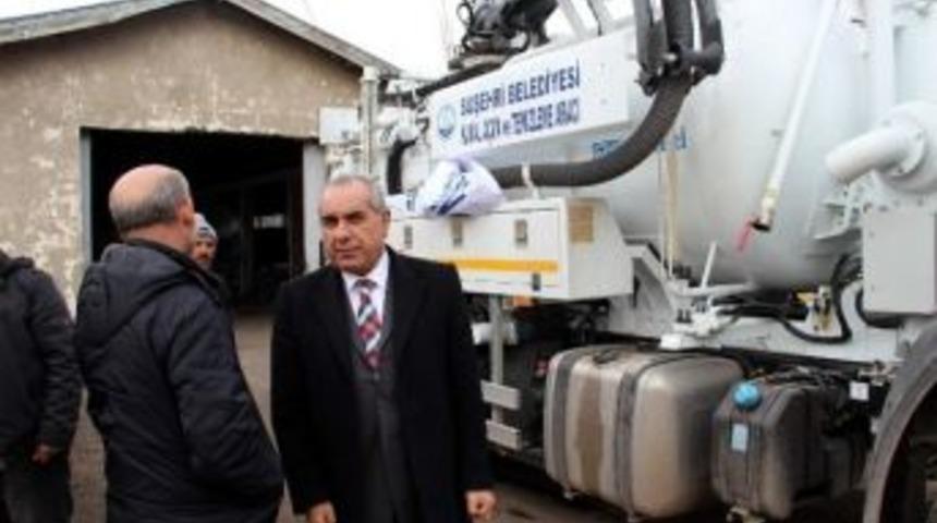 Suşehri Belediyesine Kanal A&ccedil;ma Ve Temizleme Makinesi Alındı