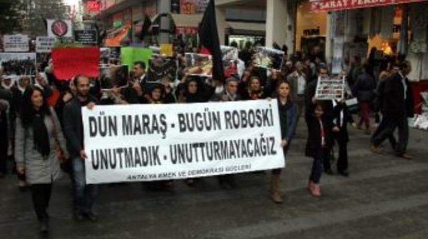 Antalya&rsquo;da Uludere Eylemi