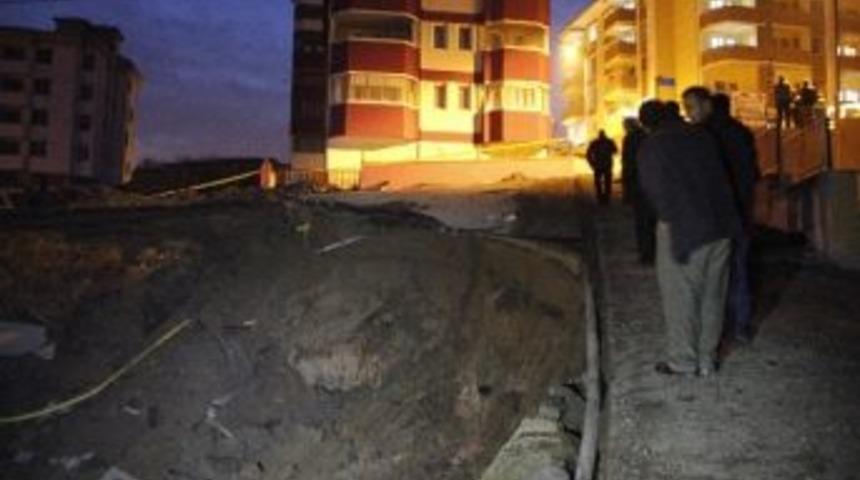 İnşaat Harfiyatı Sonrası Göçük Meydana Geldi