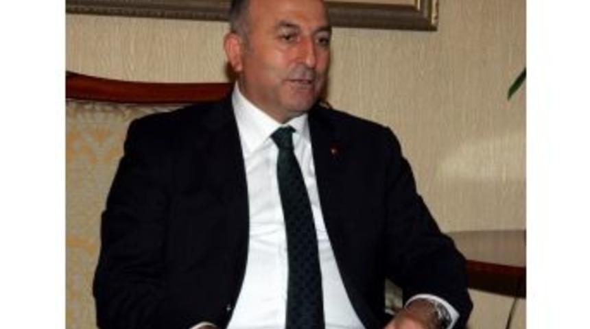 Ab Bakanı &Ccedil;avuşoğlu'nun Antalya Valiliği Ziyareti