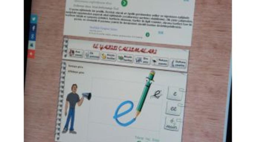 İngilizce &Ouml;ğretmeni Internet Sitesi Hazırladı, El Yazısını &Uuml;cretsiz &Ouml;ğretiyor