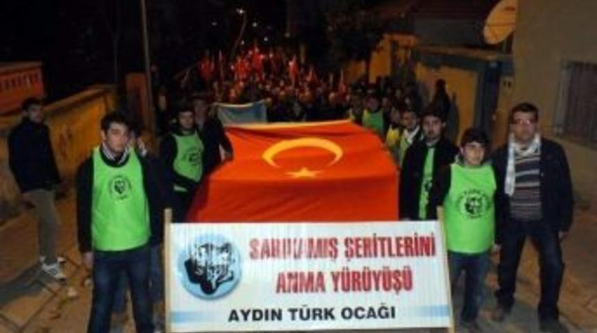 Aydın T&uuml;rk Ocağı Sarıkamış Şehitleri İ&ccedil;in Y&uuml;r&uuml;d&uuml;