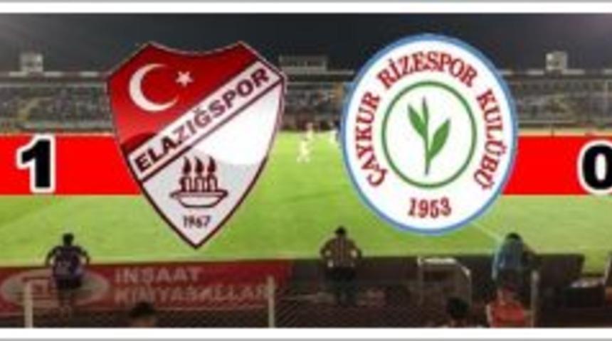 Elazığspor 1 Çaykur Rizespor 0