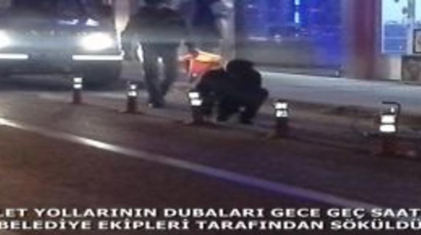 Yalova'da bisiklet yolları kaldırılıyor