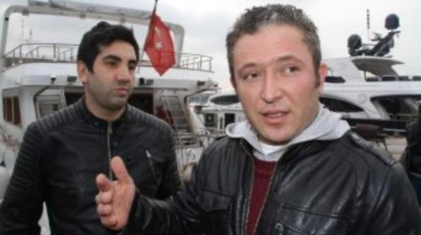 Denize D&uuml;şen Hasta Vatandaşı Y&uuml;zme Bilmeyen Kahraman Kurtardı