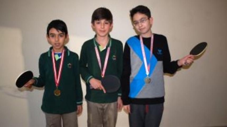 &Ouml;zel Ergin Koleji, Masa Tenisinde Yozgat&rsquo;ı Temsil Edecek