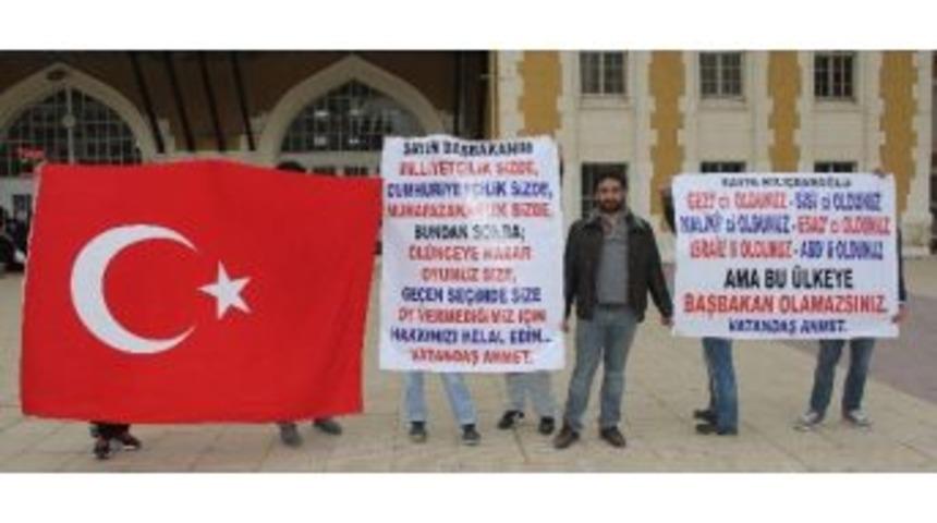Vatandaş Ahmet'ten Başbakan'a Destek