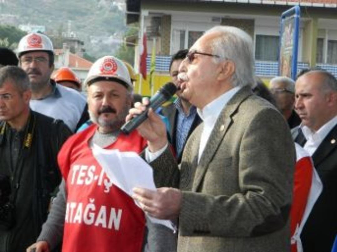 İşçilerden Emek Mitingi
