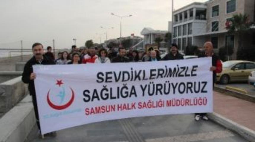 Samsun'da Sağlıklı Yaşam Y&uuml;r&uuml;y&uuml;ş&uuml;