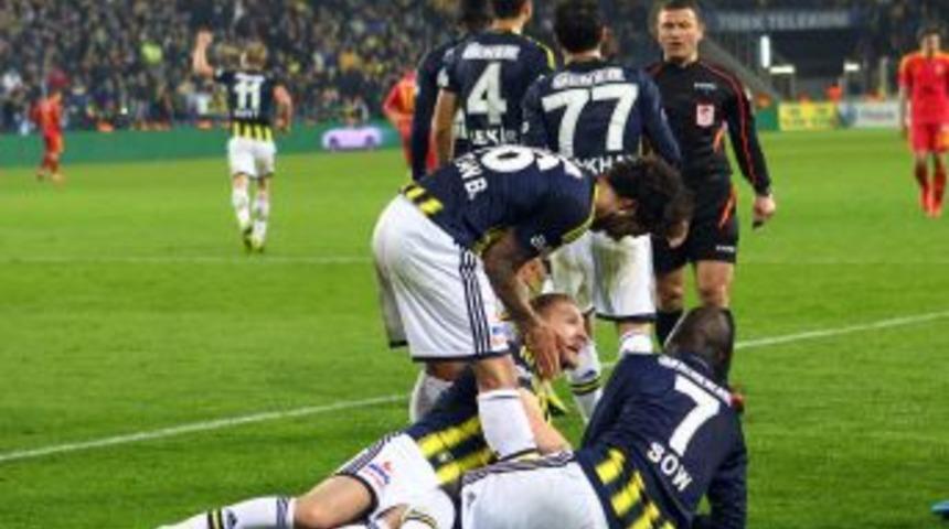 Fenerbah&ccedil;e: 5 - Kayserispor: 1