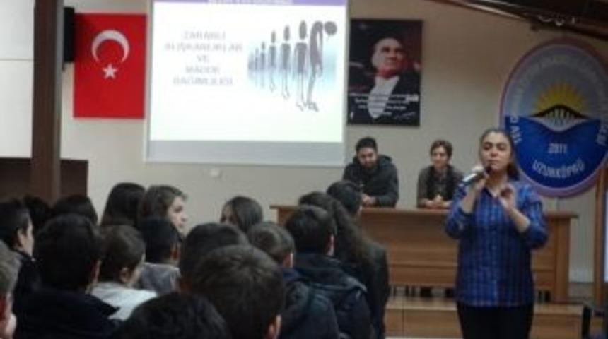 Emniyetten &Ouml;ğrencilere &lsquo;&rsquo;madde Bağımlılığı&rsquo;&rsquo; Semineri