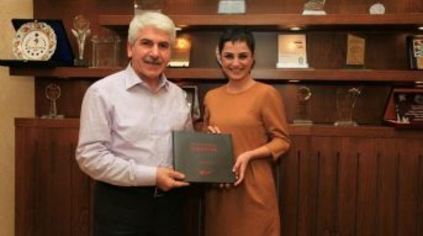 &Ccedil;etin&rsquo;den Başkan Sakallı&rsquo;ya Ziyaret