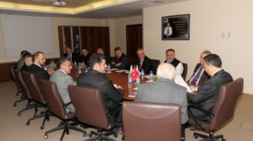 Tekirdağ Valisi Tekirdağ Ticaret Borsasını Y&ouml;netim Kurulu Son Toplantısına Katıldı