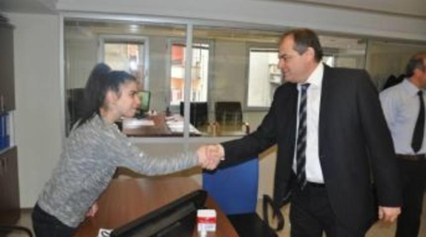 Tekirdağ Belediye Başkanı Adem Dalgı&ccedil; Belediye &Ccedil;alışanlarının Yeni Yılını Kutladı