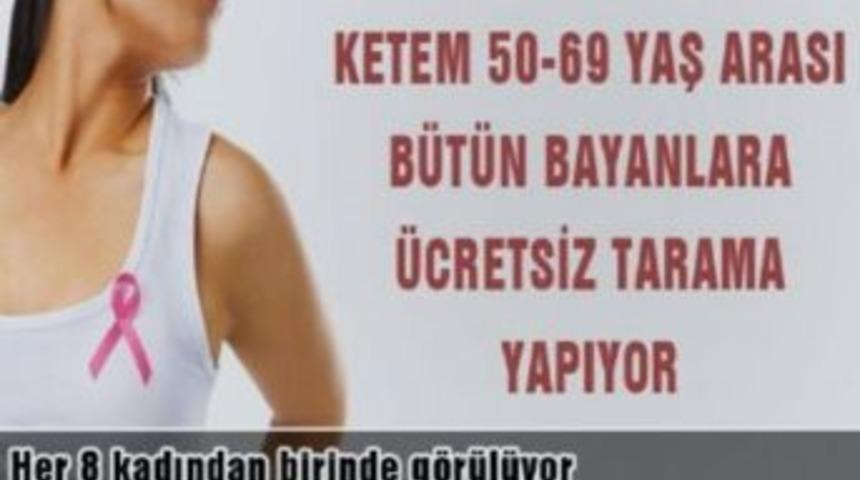 Gediz&rsquo;de &Uuml;cretsiz Kanser Taraması