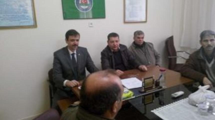 Chp&rsquo;li Başkan Adayı &Ouml;zalp, Vize Ziraat Odasını Ziyaret Etti