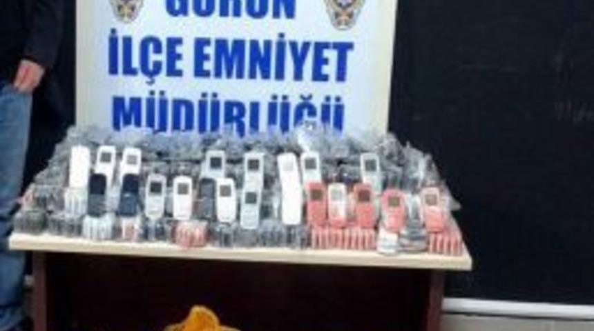 G&uuml;r&uuml;n&rsquo;de Ka&ccedil;ak Cep Telefonu Operasyonu