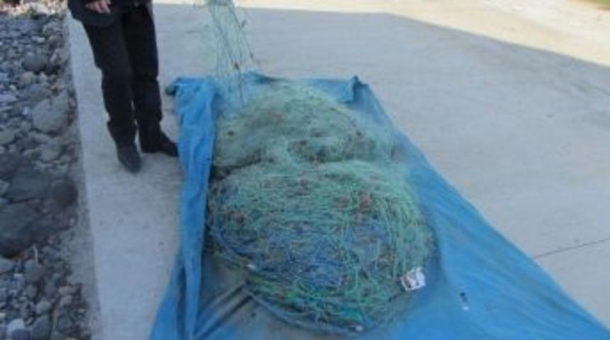 Giresun&rsquo;da Yasak Ağlara El Konuldu