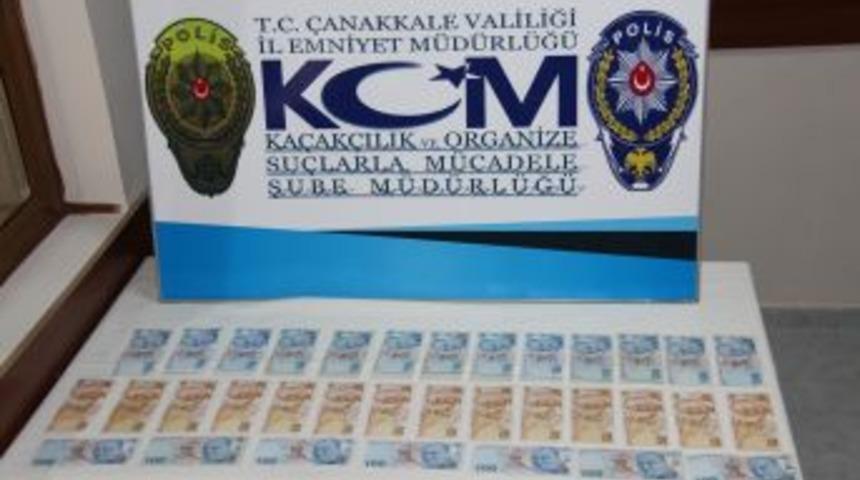 &Ccedil;anakkale'de Sahte Para Operasyonu