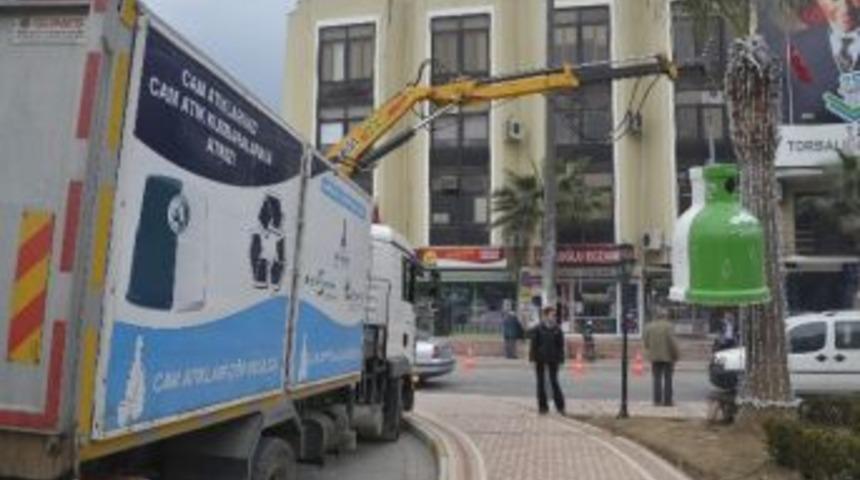 Torbalı&rsquo;daki Cam Şişeler Kumbarada Toplanacak