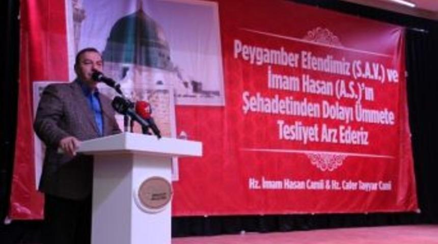 Esenyurt&rsquo;ta Hz. Muhammed Ve Hz. İmam Hasan Yad Edildi