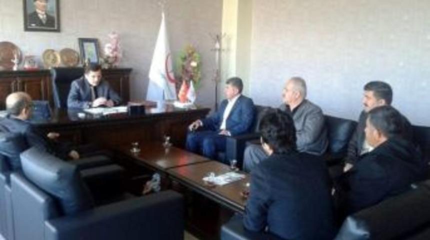 T&uuml;rk Sağlık-sen&rsquo;den Khb&rsquo;ye Ziyaret