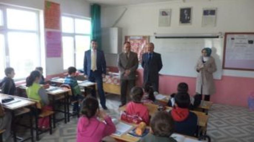 Kaymakam &Ccedil;ınar, Pazarlar İlk Ve Orta Okulu'nu Ziyaret Etti