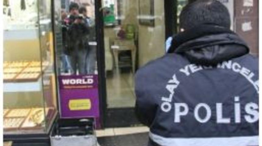 Pompalı T&uuml;fekle Kuyumcuyu Soymaya Kalktılar