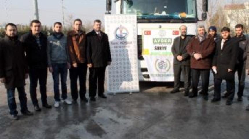 Konya&rsquo;dan Suriye&rsquo;ye Yardım Tır'ı