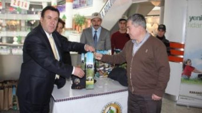 Karab&uuml;k&rsquo;te Fidan Dağıtımı
