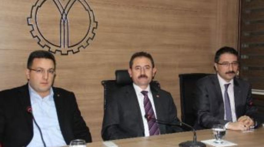 Vali Başk&ouml;y, M&uuml;siad &Uuml;yeleri İle Bir Araya Geldi