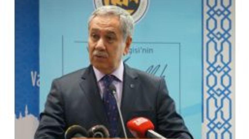 Arınç: Türkiye'de Yeni Vakıfların Sayısı Arttı