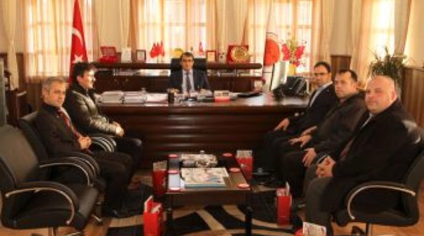 Eğitimci Kamu &Ccedil;alışanları Sendikası'ndan Rekt&ouml;r U&ccedil;ar&rsquo;a Ziyaret