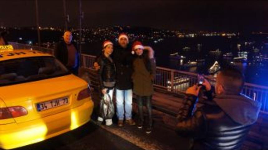 Yeni Yıla Boğazi&ccedil;i K&ouml;pr&uuml;s&uuml;'nde Girdiler