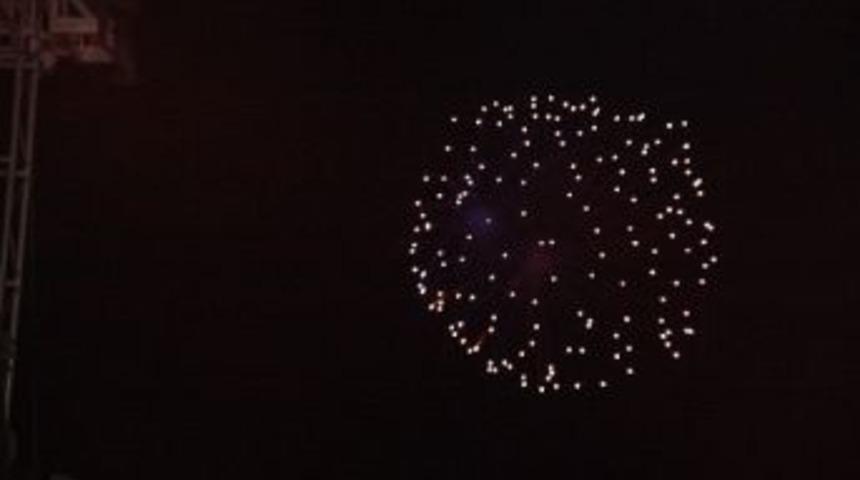 Edirne'de Havai Fişek G&ouml;sterileri B&uuml;y&uuml;ledi