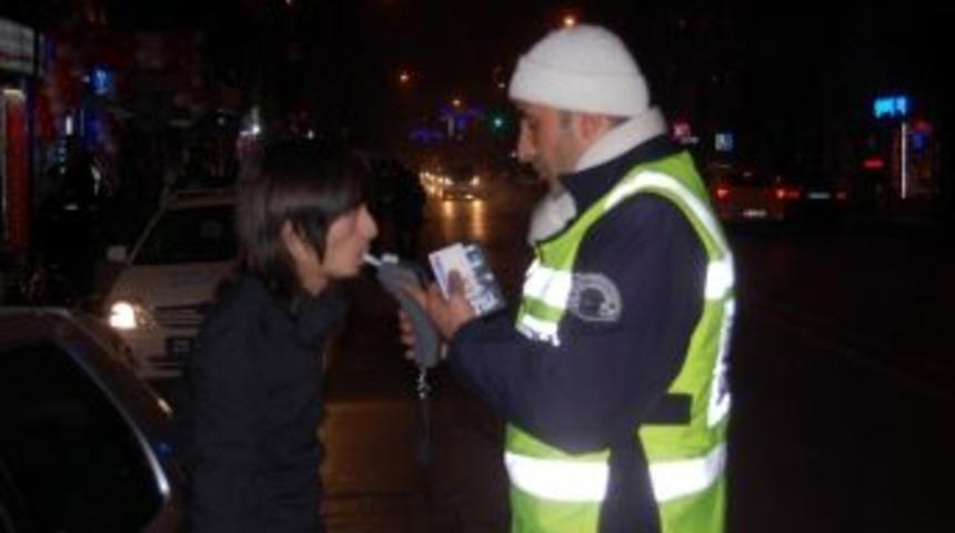 Eskişehir'de Yılın İlk Trafik Uygulamasında Ceza Kesilmedi