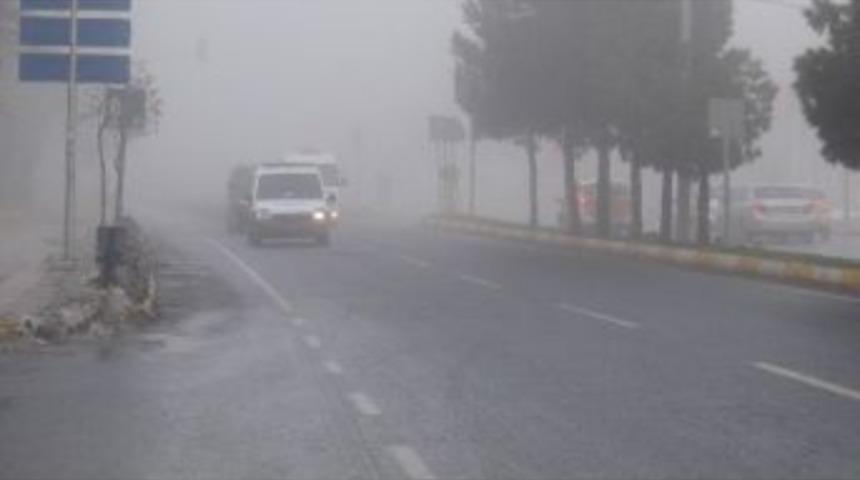 Diyarbakır&rsquo;da Etkili Olan Sis Hayatı Olumsuz Etkiliyor