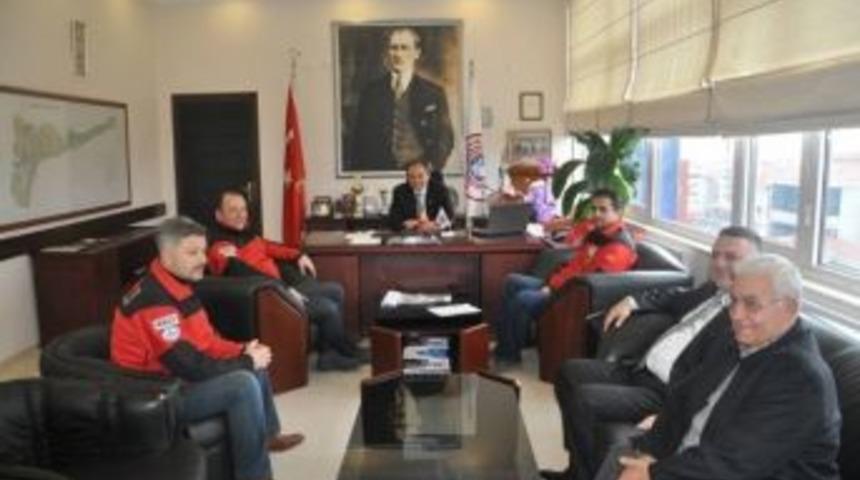Akut'tan Tekirdağ Belediye Başkanı Dalgı&ccedil;'a Ziyaret