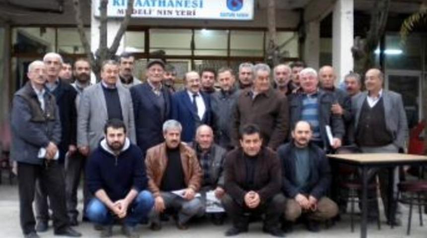 Başkan G&uuml;mr&uuml;k&ccedil;&uuml;oğlu&rsquo;ndan Kutlug&uuml;n K&ouml;y&uuml;&rsquo;ne Ziyaret